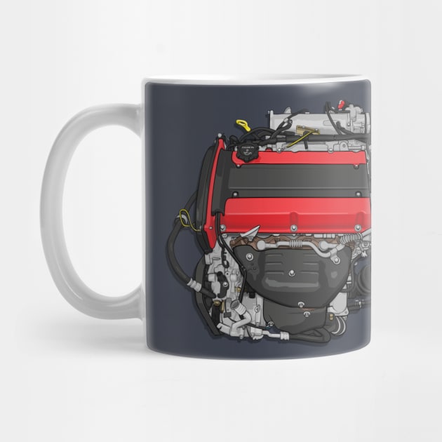 4G63 engine sticker by ArtyMotive